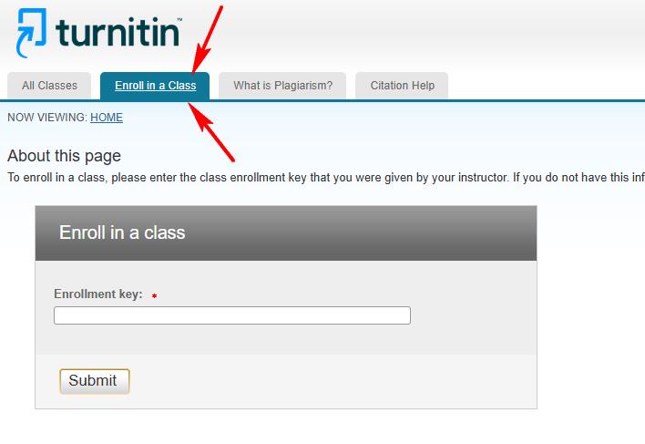 Enroll in a class